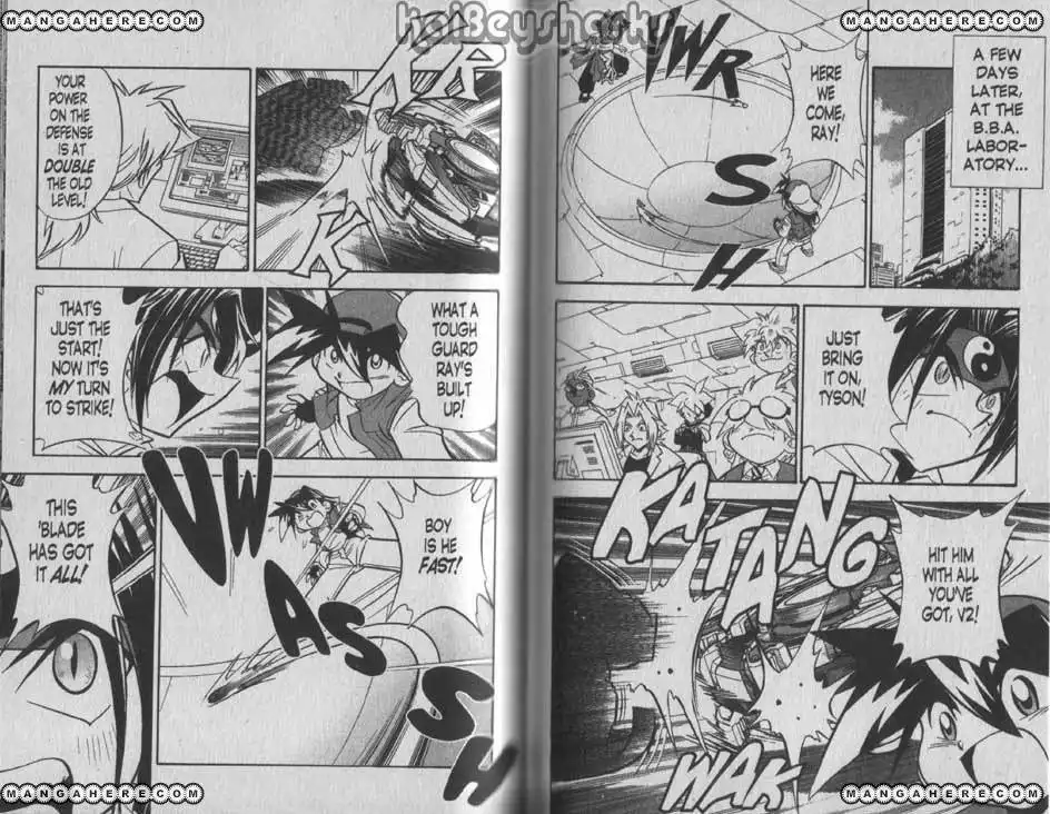 Bakuden Shoot Beyblade Chapter 8.4 10